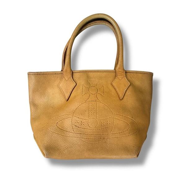 Vivienne Westwood Embossed Leather Handbag - Picture 1 of 6